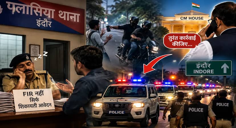CM हाउस से फोन आते ही दौड़ी 10 पुलिस वालों की टीम !लूट का मामला दबा रहा थाने में, ऊपर खबर पहुंची तो फिर दौड़ी पुलिस