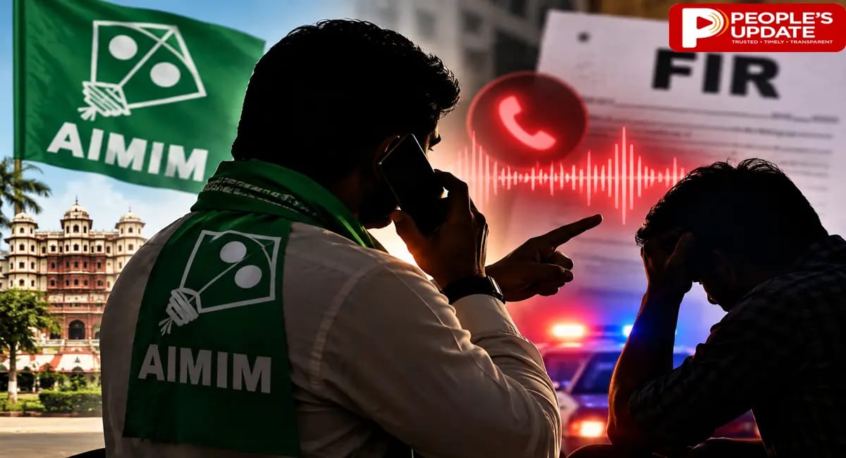 इंदौर में AIMIM नेता पर FIR! पूर्व पार्टी कार्यकर्ता को फोन पर गाली देने और जान से मारने की धमकी का आरोप