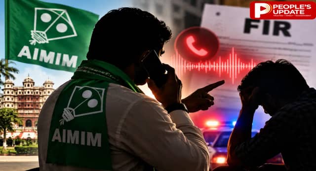 इंदौर में AIMIM नेता पर FIR! पूर्व पार्टी कार्यकर्ता को फोन पर गाली देने और जान से मारने की धमकी का आरोप