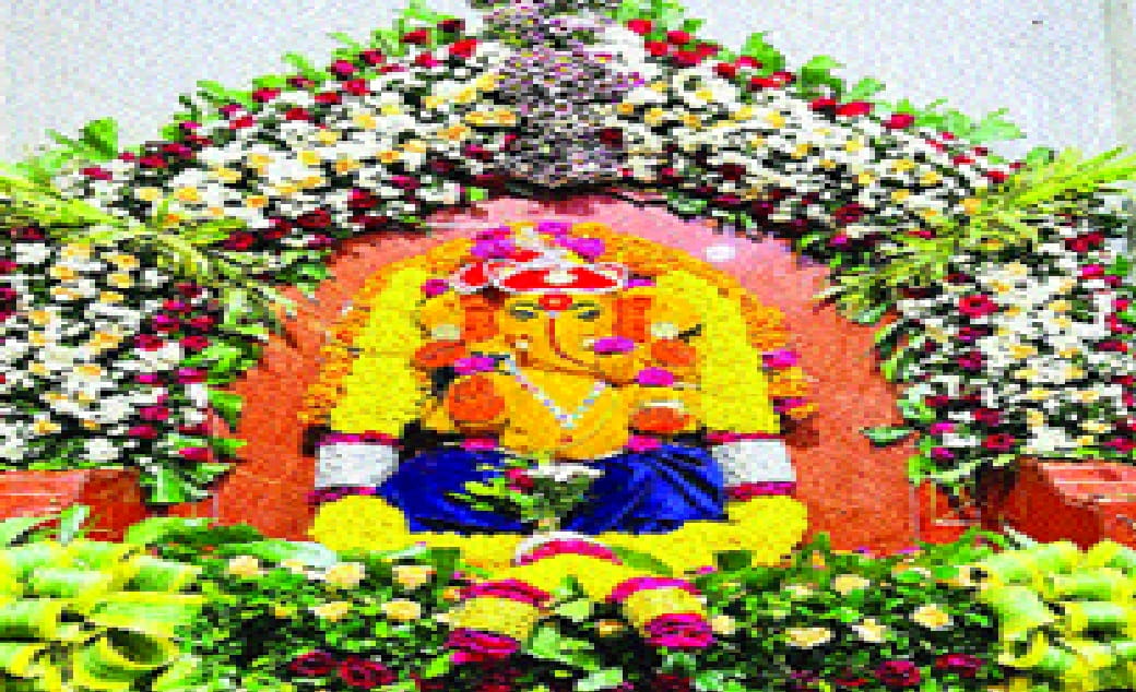सिरपुर में है प्रदेश का एकमात्र मंदिर जहां गणेशजी को चढ़ाया जाता है हल्दी का चोला