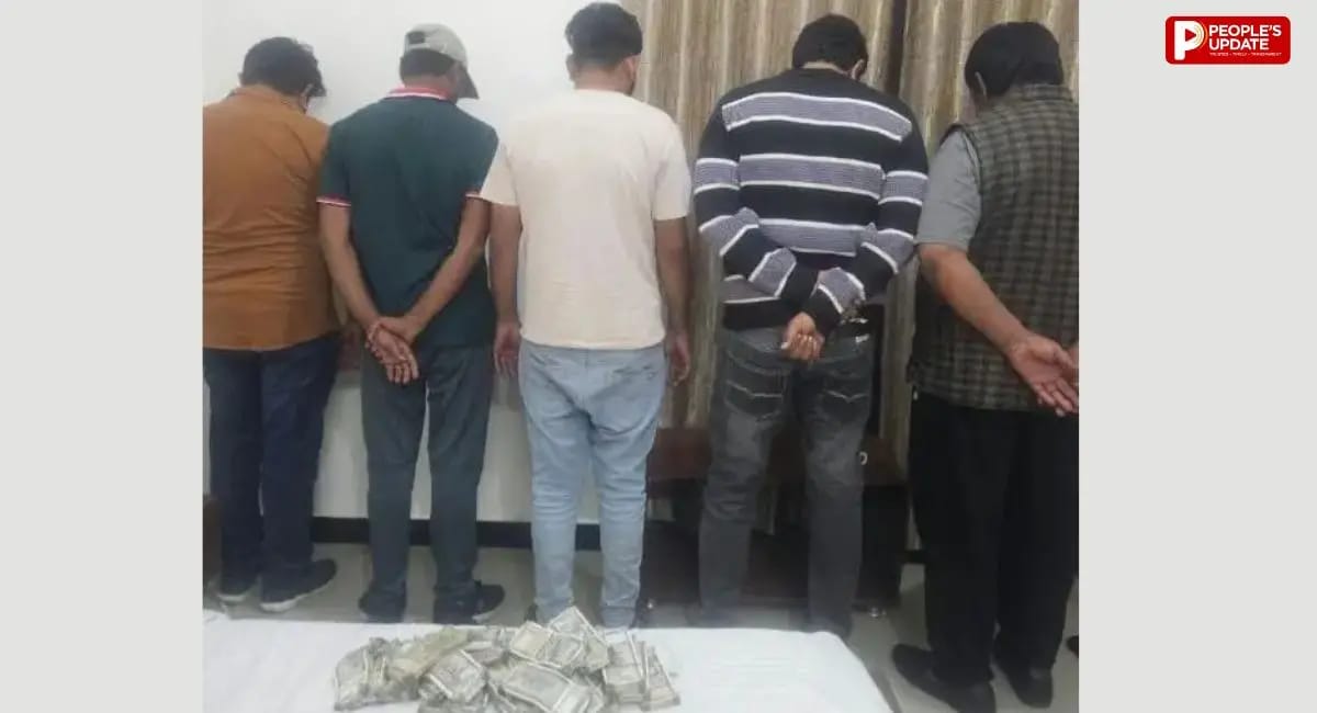 सीहोर के बड़े होटल में हो रहा था लाखों का जुआ! पुलिस की दबिश में 5 गिरफ्तार, 10.85 लाख रुपए नकद जब्त