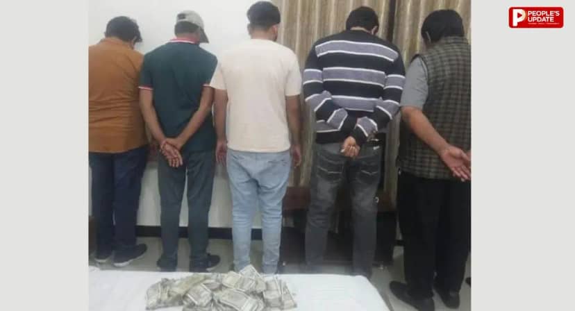 सीहोर के बड़े होटल में हो रहा था लाखों का जुआ! पुलिस की दबिश में 5 गिरफ्तार, 10.85 लाख रुपए नकद जब्त