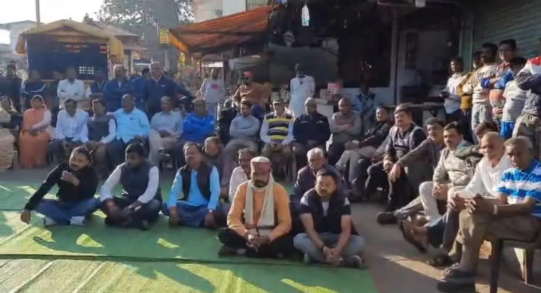 हिल स्टेशन पचमढ़ी में इको सेंसेटिव जोन के विरोध में बंद