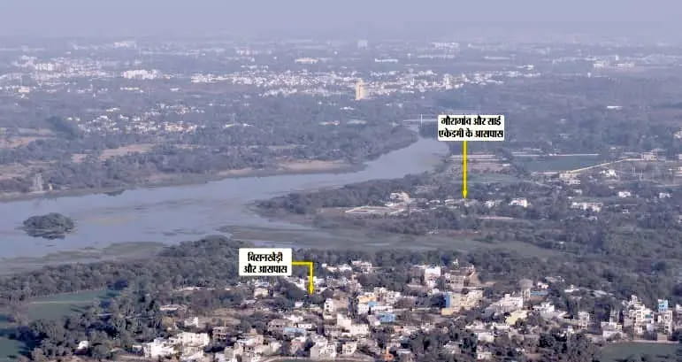 बड़े तालाब के कैचमेंट एरिया में बन गए मैरिज गार्डन, रिसॉर्ट, मुनारे पीछे खिसकाकर कर रहे प्लॉटिंग