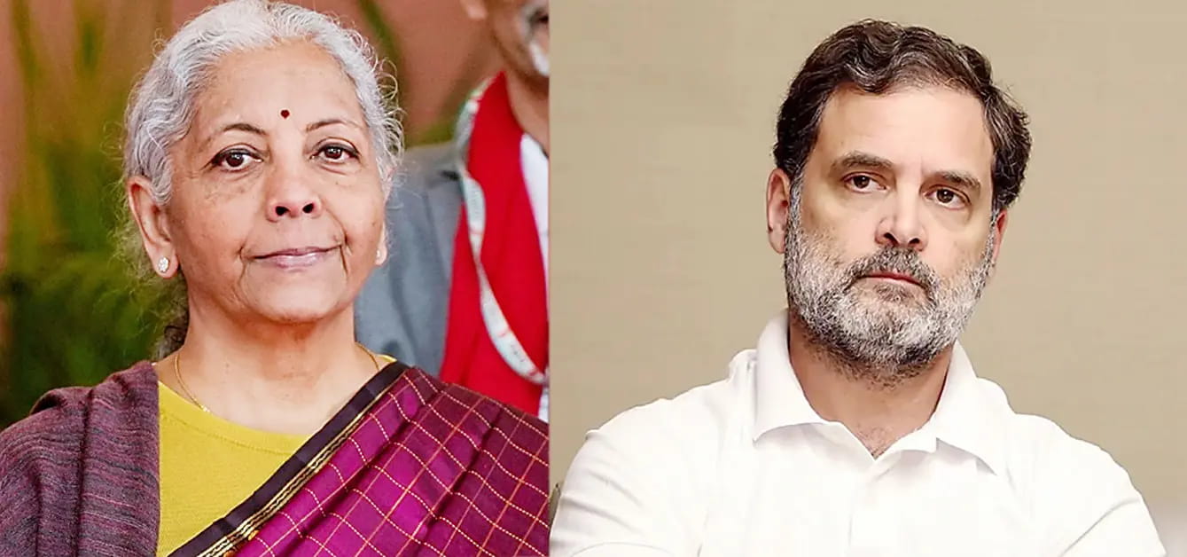 निर्मला सीतारमण का राहुल गांधी पर पलटवार, कहा- ....तो मैं जवाब देने को तैयार हूं