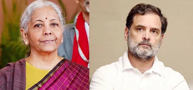 निर्मला सीतारमण का राहुल गांधी पर पलटवार, कहा- ....तो मैं जवाब देने को तैयार हूं