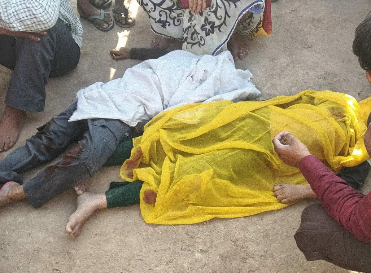 मंदिर की गुंबद और पटिया गिरने से 3 बच्चियों की मौत, 4 अन्य बच्ची घायल