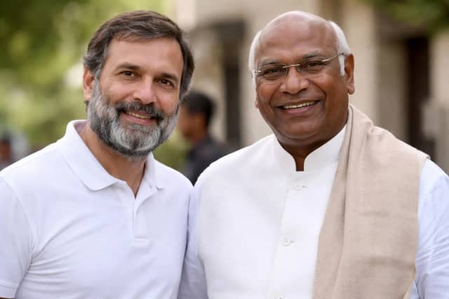 राहुल गांधी और मल्लिकार्जुन खड़गे आज भोपाल में करेंगे किसान महाचौपाल