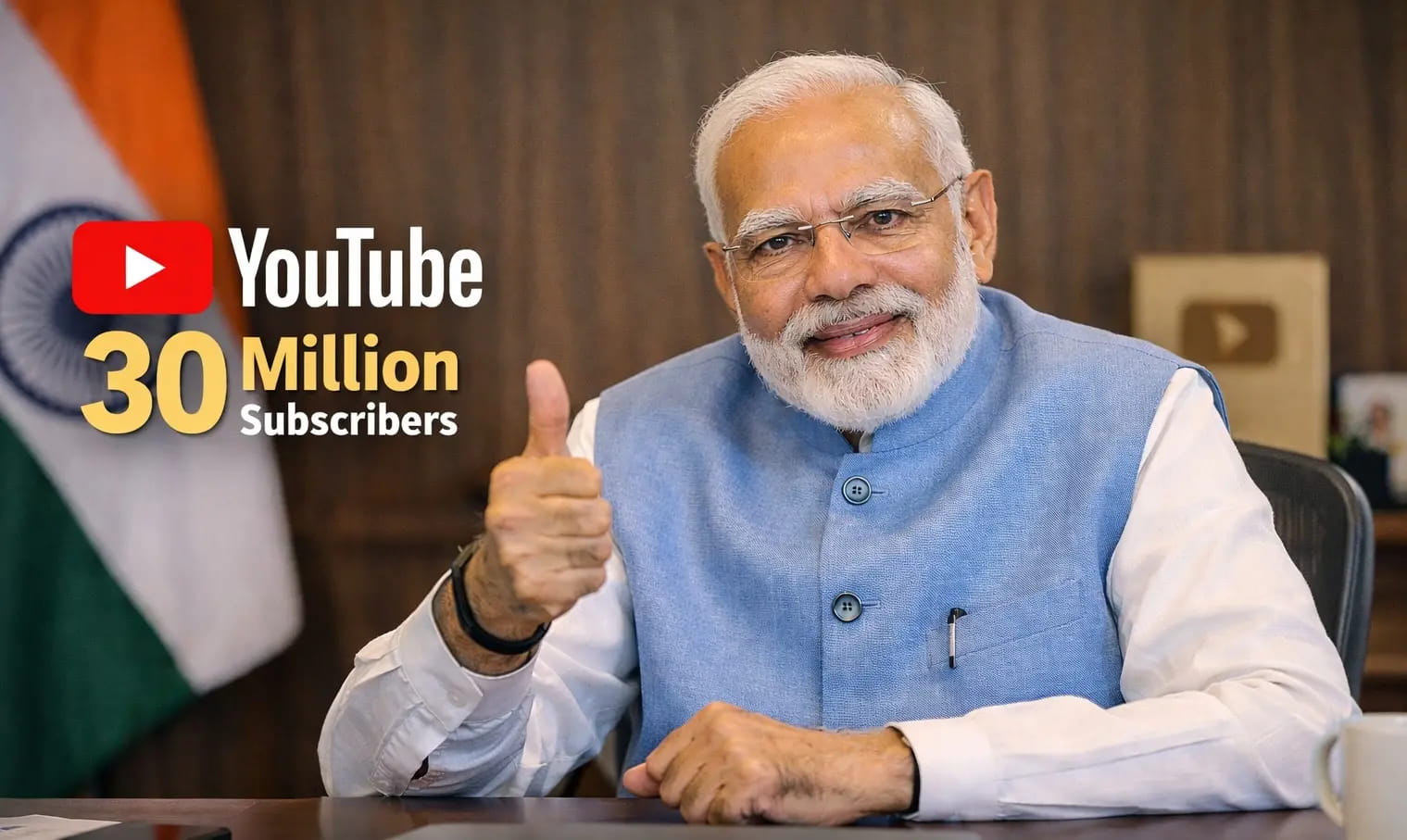 PM Modi के यूट्यूब पर 3 करोड़ सब्सक्राइबर, Donald Trump रह गए बहुत पीछे