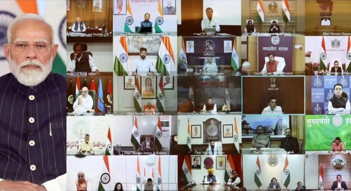 युद्ध के बीच PM Modi ने मुख्यमंत्रियों के साथ की मीटिंग, कोरोनाकाल वाले 'टीम इंडिया' मॉडल की दिलाई याद