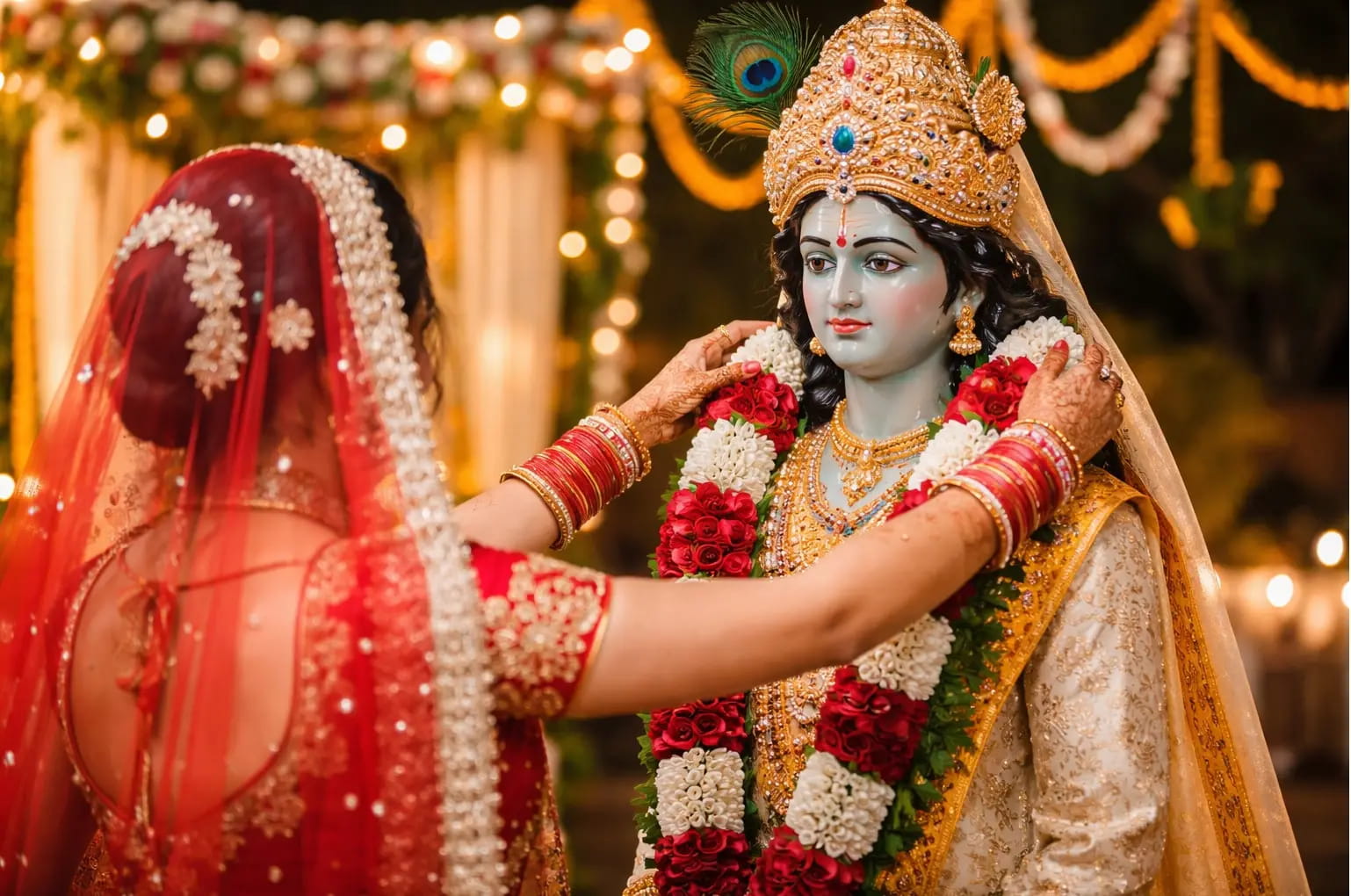 भगवान श्रीकृष्ण बनेंगे दूल्हा, उनके साथ 7 फेरे लेंगी तमन्ना कंवर