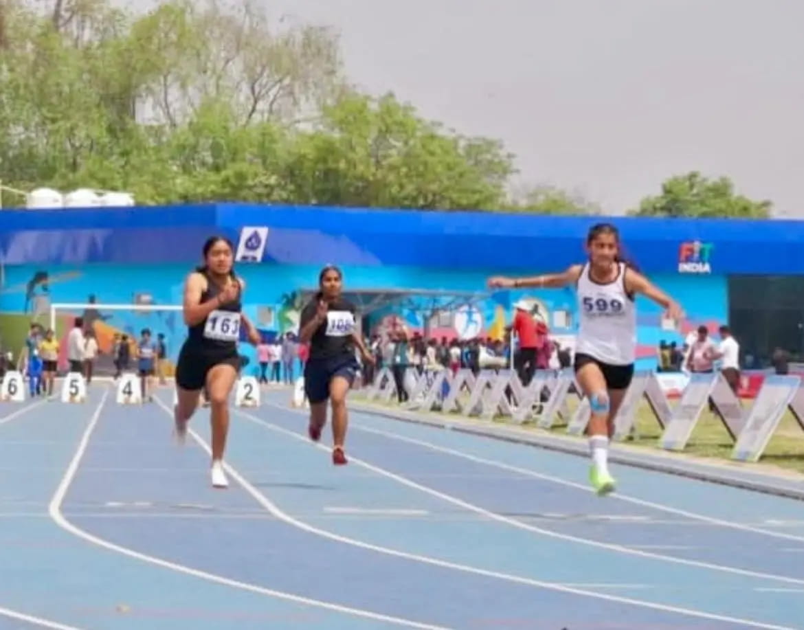 दिल्ली में नरसिंहपुर की बेटी की स्वर्णिम दौड़, आराध्या जाट ने जीते दो गोल्ड मेडल