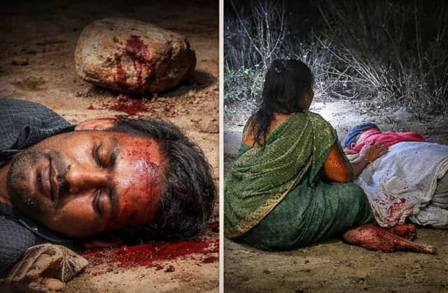 सब्जी खरीदने के बाद शुरू हुआ विवाद, पत्नी ने पत्थर मारकर कर दी पति की हत्या