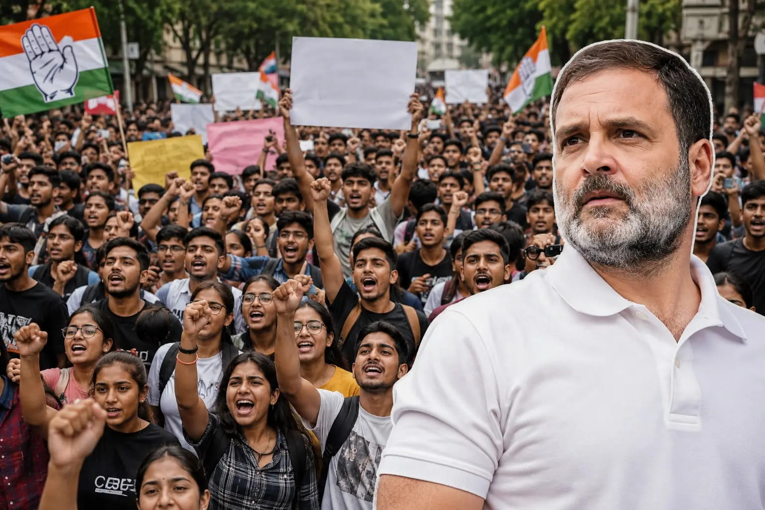 NEET पेपर लीक को लेकर राहुल की रैली के लिए हो रहा कोटा तैयार