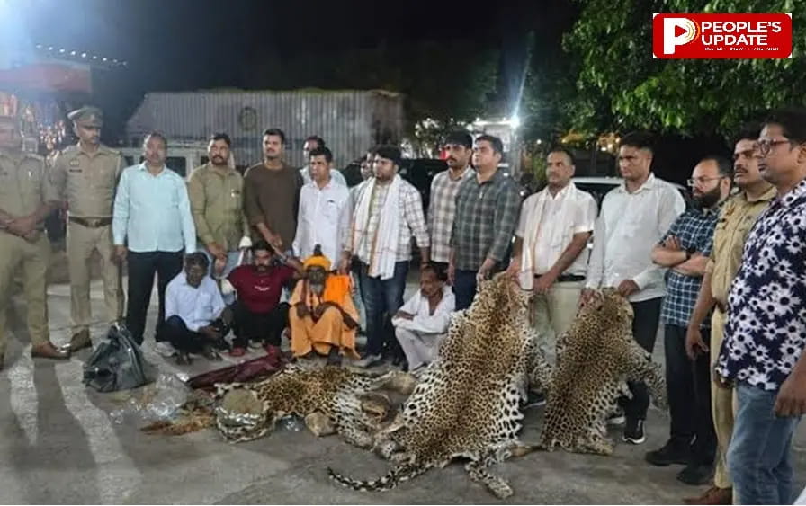 आगरा में खाल और कटे सिरों के साथ 4 अंतरराज्यीय तस्कर गिरफ्तार, माधव टाइगर रिजर्व की सुरक्षा पर सवाल