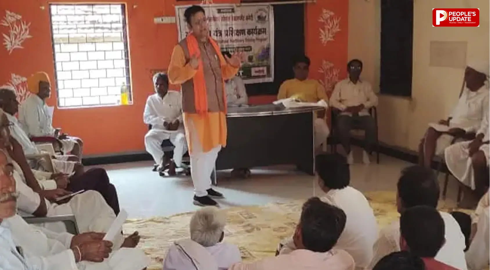 डॉ. राजकुमार मालवीय ने किसानों को बताया कम लागत में ज्यादा मुनाफे का मॉडल