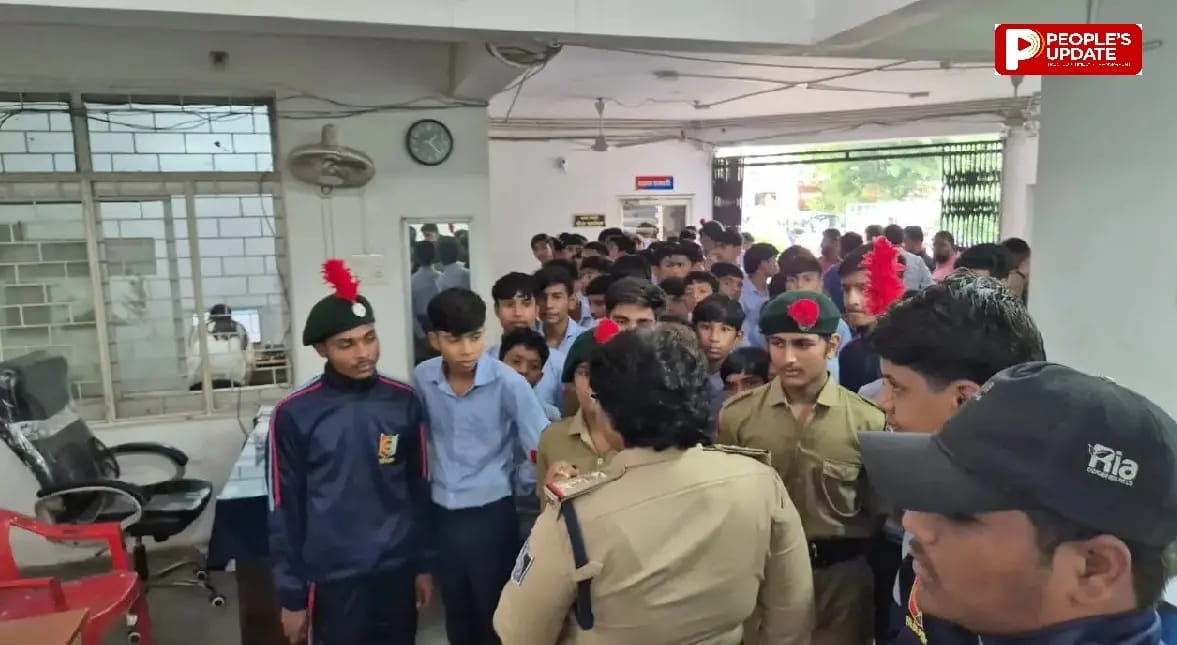 बेटमा में जनविश्वास अभियान के तहत NCC कैडेटों ने किया पुलिस थाने का शैक्षणिक भ्रमण