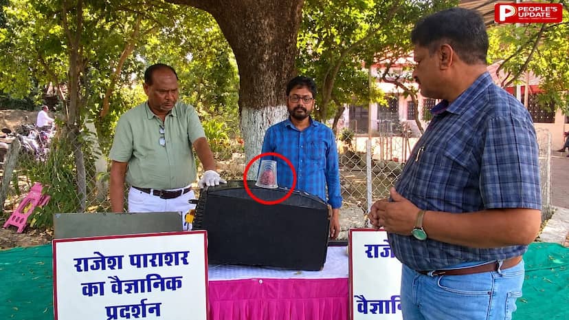 संकरी गलियों में DJ का शोर कितना खतरनाक? राष्ट्रपति पुरस्कृत शिक्षक राजेश पाराशर ने वैज्ञानिक प्रदर्शन से समझाया ‘कैन्यन इफेक्ट’