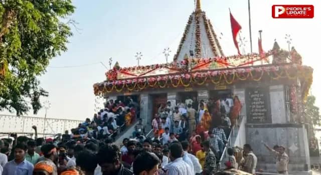 मैहर में शारदीय नवरात्र मेले का भव्य आगाज: तड़के से उमड़ा आस्था का सैलाब