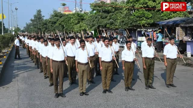 RSS के 3,185 युवा स्वयंसेवकों ने किया पथ संचलन, रविवार को सरसंघचालक डॉ. मोहन भागवत करेंगे संवाद