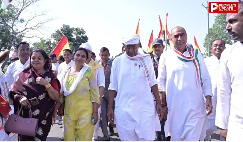 दिग्विजय सिंह की सत्य सनातन स्वाभिमान यात्रा राजगढ़ के गुलावता पहुंची, दिया प्रेम और सद्भाव का संदेश