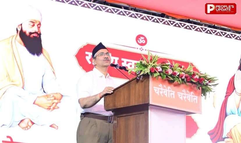 इंदौर में चरैवेति एकत्रीकरण: सह सरकार्यवाह अतुल लिमये बोले-संघ का लक्ष्य 100% समाज तक पहुंच और गुणवत्तापूर्ण कार्य