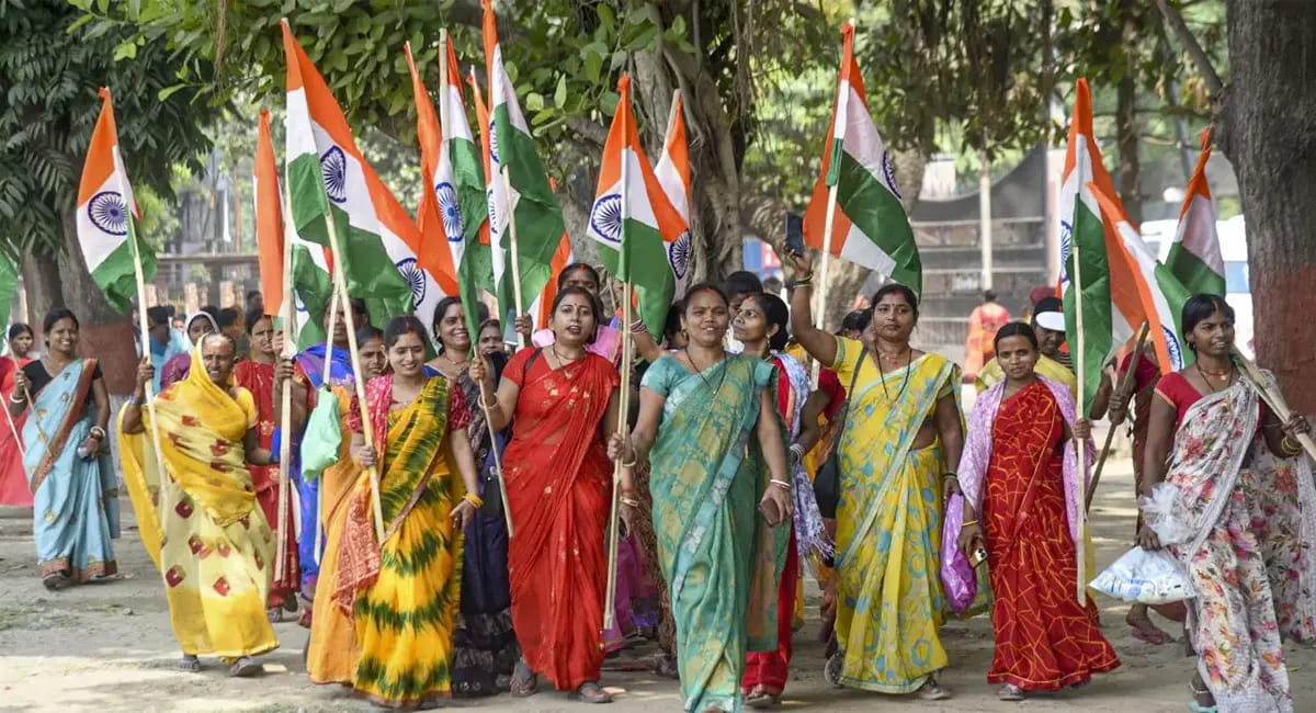 सड़कों पर उतरी बीजेपी, महिला आरक्षण को लेकर शिमला में प्रदर्शन