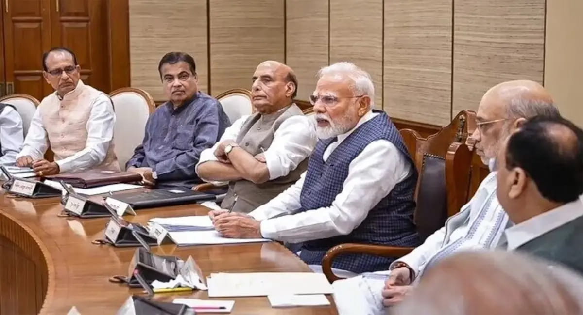 प्रधानमंत्री की अध्यक्षता में मंत्रिपरिषद की अहम बैठक, पश्चिम एशिया तनाव और घरेलू मुद्दों पर होगा मंथन