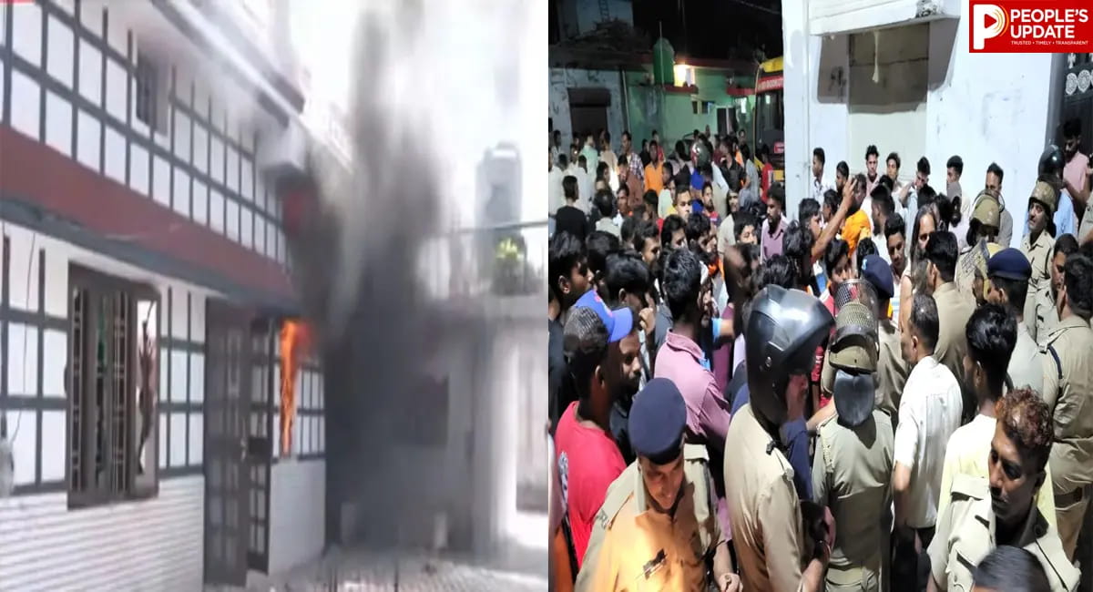 पथराव, आगजनी और इंटरनेट बंद, पूरे इलाके में बढ़ाई गई सुरक्षा