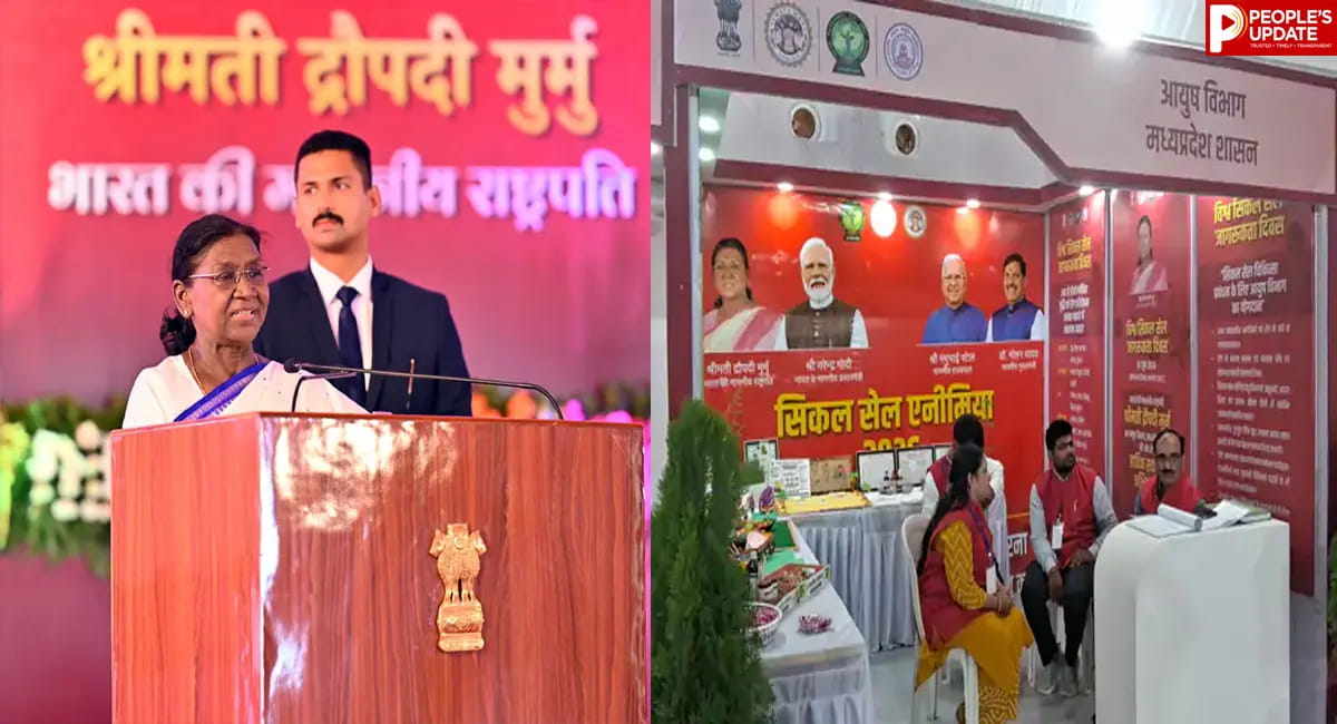 ओंकारेश्वर में राष्ट्रपति मुर्मू, सिकल सेल उन्मूलन अभियान की उपलब्धियों पर रहेगा फोकस