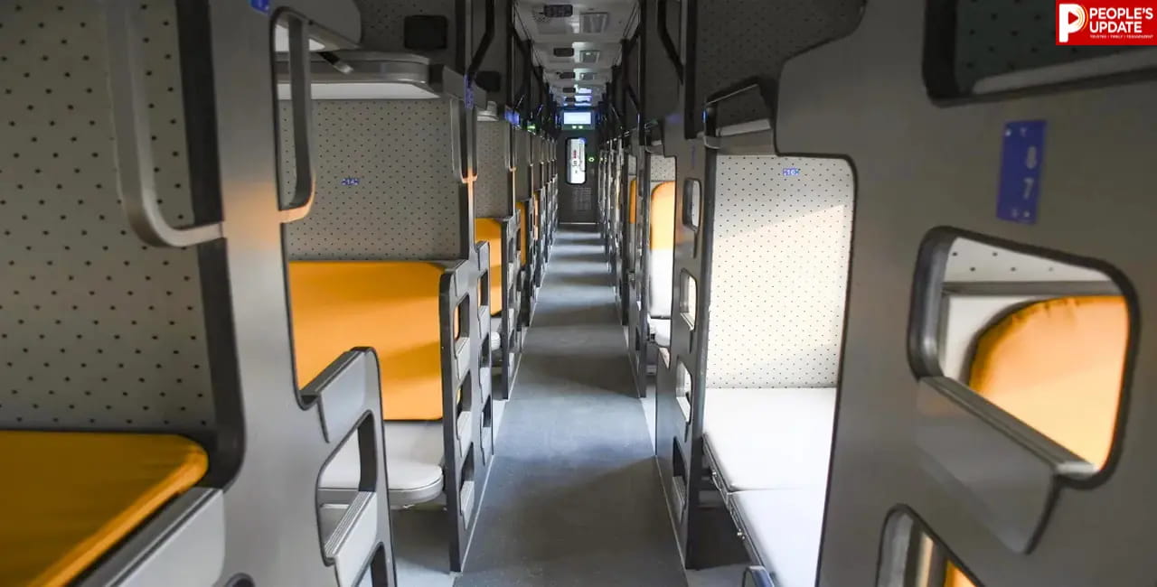 मुंबई-बेंगलुरु वंदे भारत स्लीपर का लग्जरी 1st AC कोच आया सामने, होटल जैसे आराम के साथ बदलेगा रेल सफर
