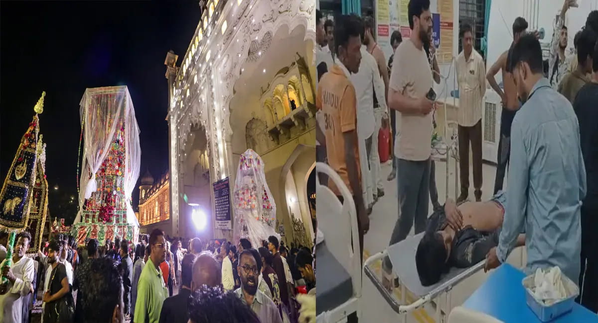 मोहर्रम जुलूस के दौरान बड़ा हादसा! हाईटेंशन लाइन से ताजिया टकराया, दो की मौत, कई लोग झुलसे