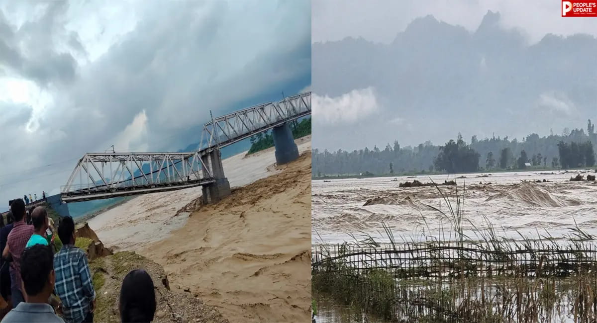 भारी बारिश से असम में तबाही, रेल कनेक्टिविटी टूटी, अमित शाह ने CM हिमंत से लिया जायजा