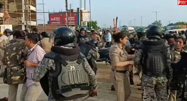 दतिया में पुलिस पर पथराव से मचा हड़कंप, NH-44 पर 15 KM लंबा जाम