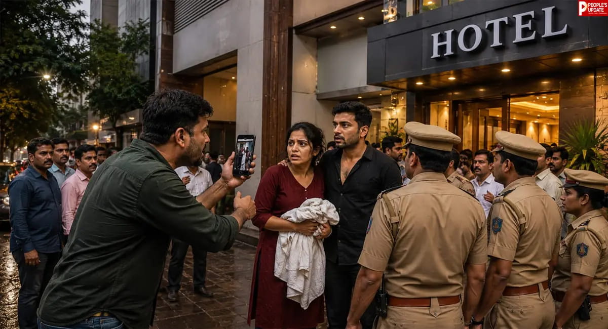 बेटी को छोड़ होटल पहुंची पत्नी, पति ने किया पीछा, होटल में सामने आया पूरा मामला!