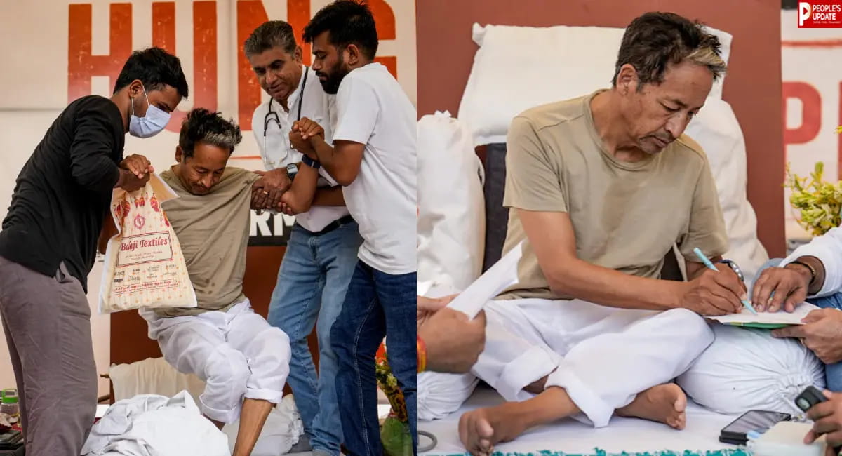 20 दिन की भूख हड़ताल के बाद सोनम वांगचुक की हालत गंभीर, डॉक्टरों ने ऑर्गन फेलियर का बताया खतरा