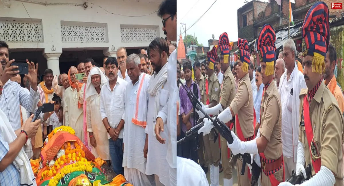 राम मंदिर आंदोलन के दौर में BJP को पहली जीत दिलाने वाले, पूर्व विधायक राजेश बहेलिया का निधन! गार्ड ऑफ ऑनर के साथ अंतिम विदाई