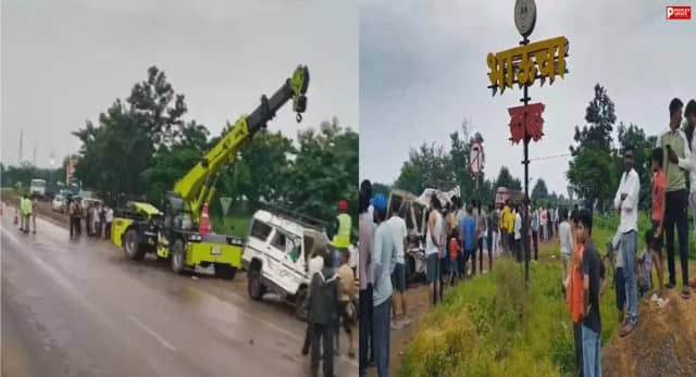 एक टक्कर और थम गईं 8 सांसें! महाराष्ट्र के भंडारा में ट्रक-पिकअप वैन की टक्कर, हादसे में 3 मासूमों समेत 8 की मौत