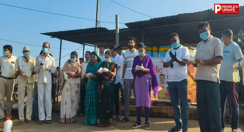 पलकमती घाट पर चला सफाई अभियान, BJP कार्यकर्ताओं ने दिया ‘नमामि पलकमती’ का संदेश