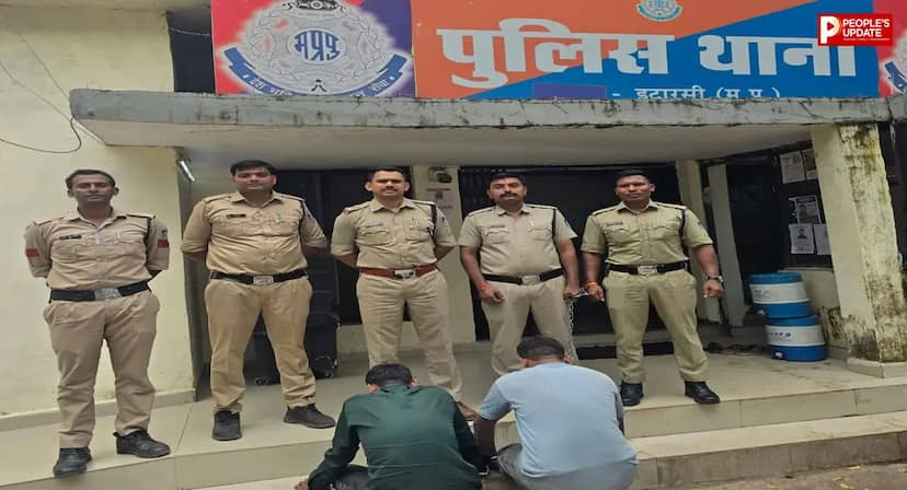 इटारसी में हथियार लेकर घूम रहे थे दो युवक! पुलिस ने दबोचा, पिस्तौल-कारतूस और बाइक जब्त