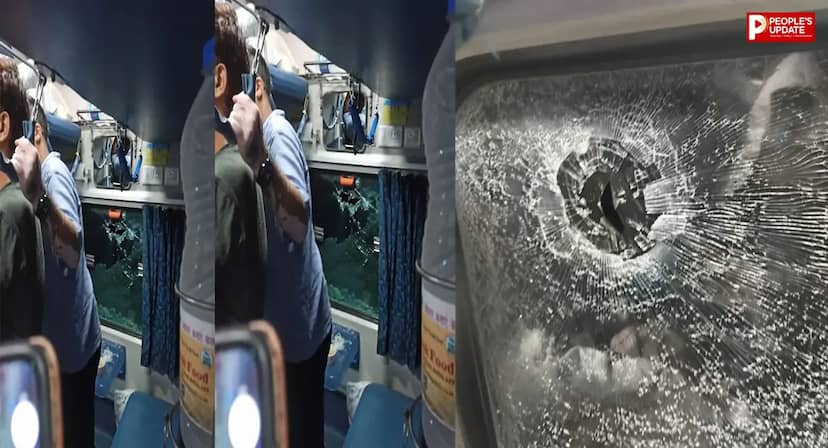 दुरंतो एक्सप्रेस में अचानक बरसे पत्थर! AC कोच का शीशा टूटा, यात्रियों में मचा हड़कंप