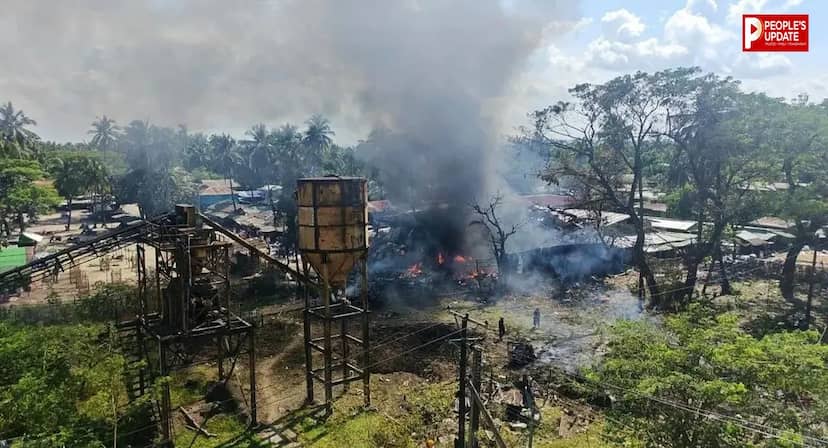 म्यांमार में बाजार के पास बरसीं बमों की बारिश! एयरस्ट्राइक में 49 लोगों की मौत, 58 घायल