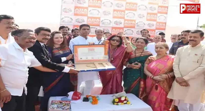 मैहर में 3,430 बच्चों का धमाल! 9 मिनट 24 सेकंड तक गूंजती रही कथक की ताल, दर्ज हुआ एशिया रिकॉर्ड