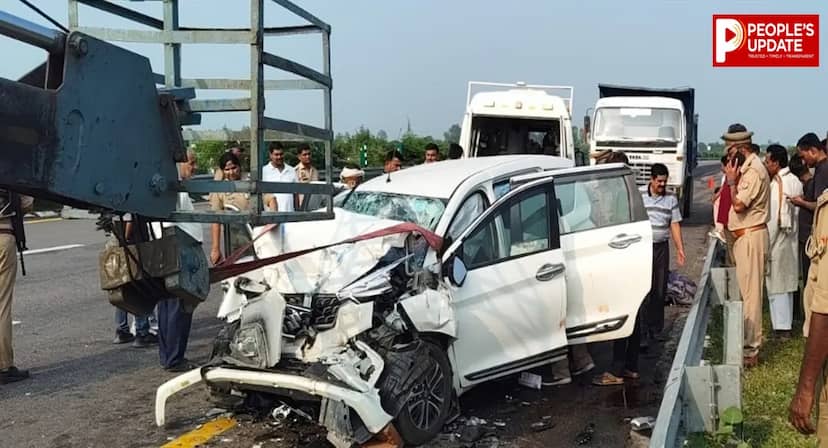 लखनऊ से लौट रहे टेनिस खिलाड़ियों की कार ट्रक से टकराई, 3 की मौत