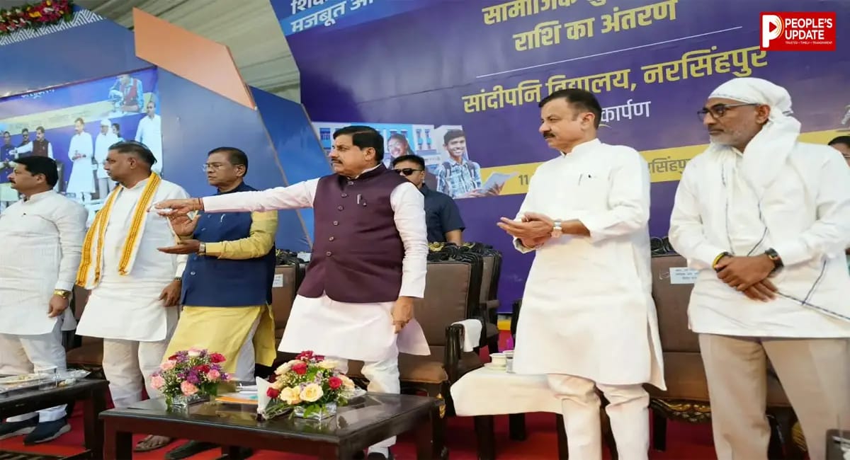 नरसिंहपुर को मुख्यमंत्री मोहन यादव की सौगात, बरमान घाट पर बनेगा मां नर्मदा रिवर फ्रंट, नए कॉरिडोर का भी किया ऐलान