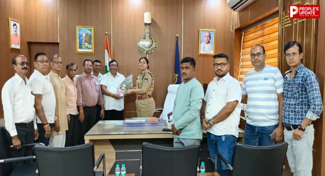 पांढुर्णा में ट्रैफिक और अपराध पर सख्ती के संकेत, पत्रकारों से SP विदिता डागर ने की चर्चा