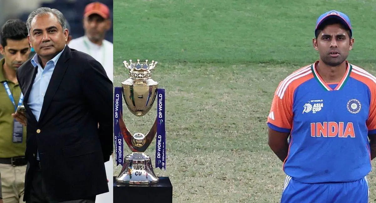 एशिया कप ट्रॉफी पर BCCI सख्त, नकवी ने दिया ईमेल का जवाब, कहा- ऑफिस आकर ट्रॉफी लें