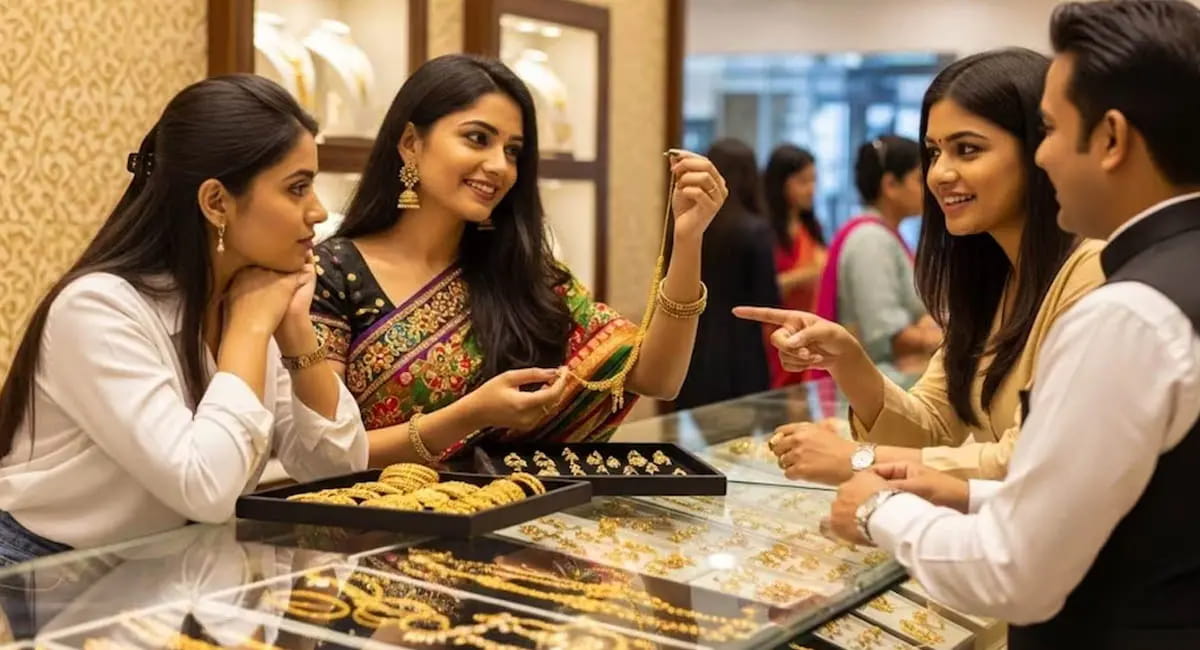 दिवाली के जाते ही सोने-चांदी के भाव में आई गिरावट, सोना रिकॉर्ड हाई से 5,677 पर गिरा, चांदी 25 हजार रुपए सस्ती