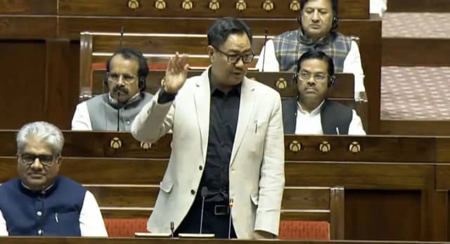 DMK सांसद टीआर बालू और केंद्रीय मंत्री रिजिजू के बीच नोंकझोंक, बालू ने हाईकोर्ट जज को 'RSS जज' कहा