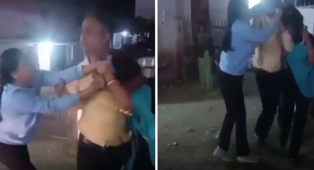 पत्नी ने डॉक्टर पति को गर्लफ्रेंड संग पकड़ा, जमकर मचा बवाल